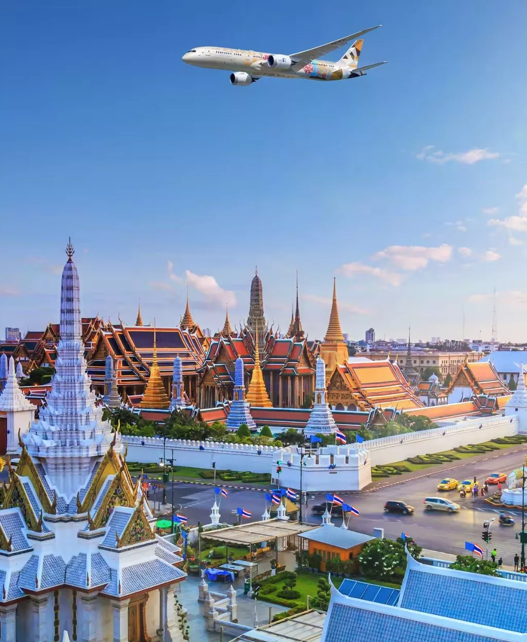 first international flights