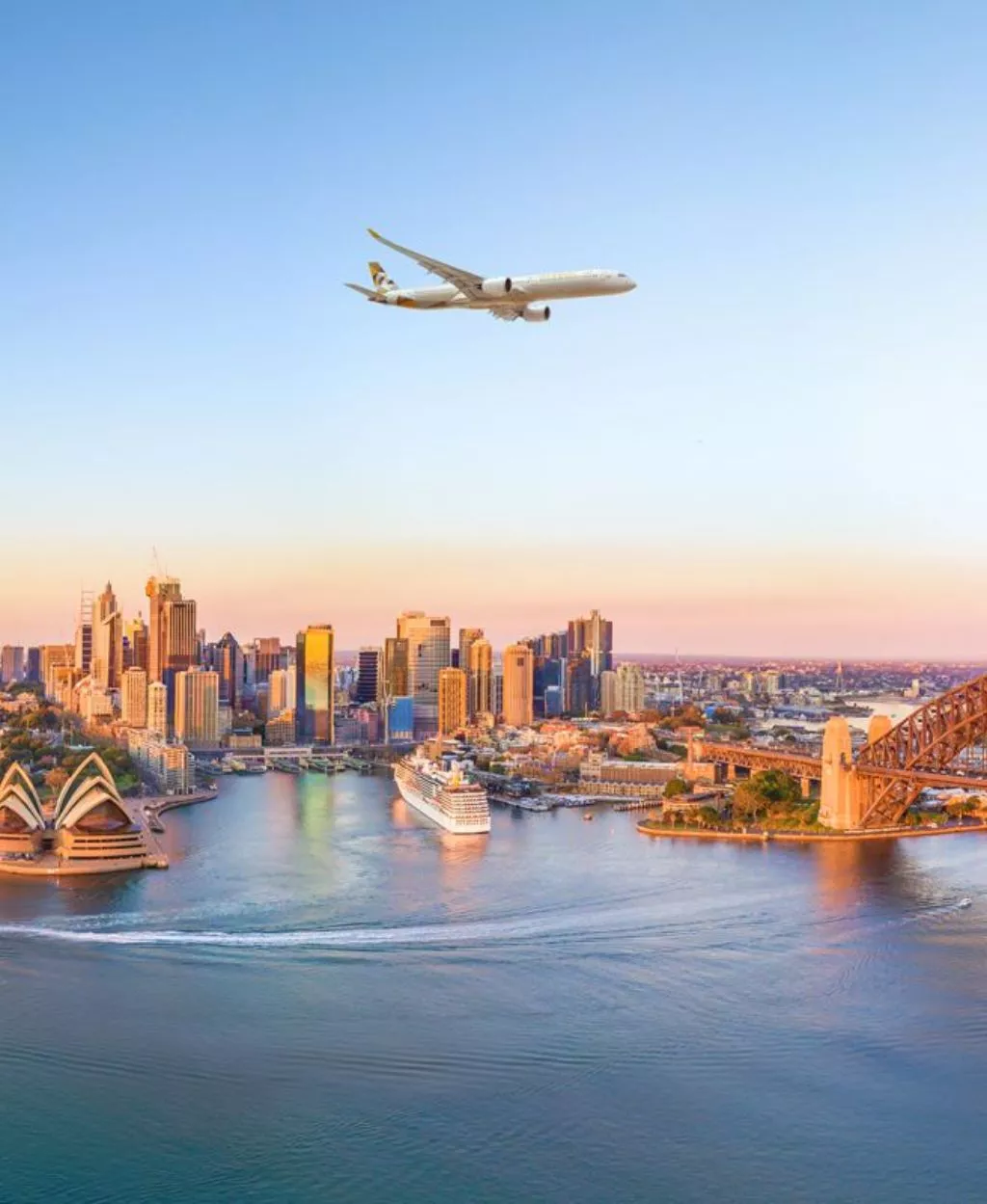 first international flights