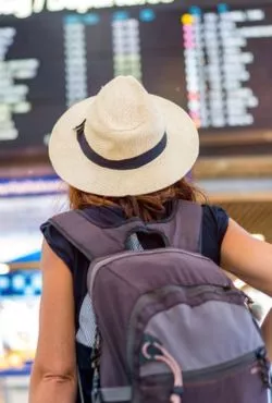 first international flights